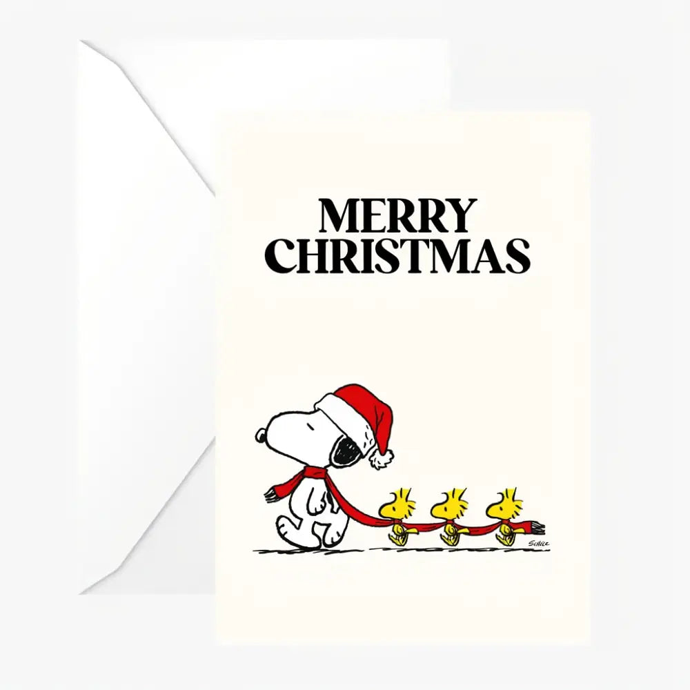 Carte postale SNOOPY - MERRY CHRISTMAS
