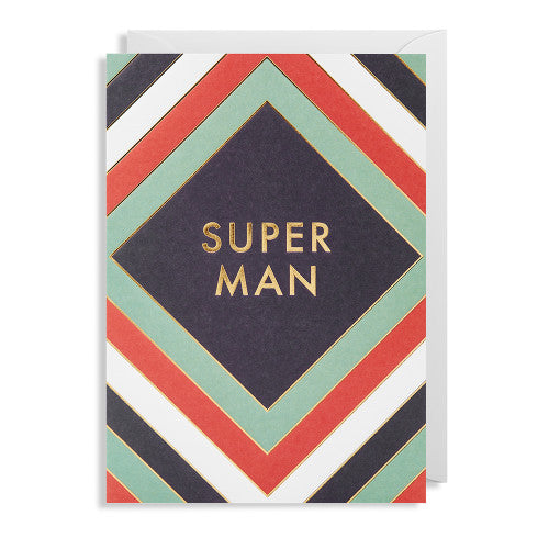 Carte postale - Super man