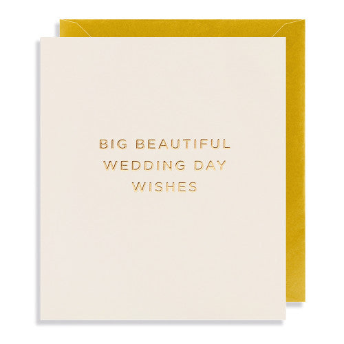 Carte postale -Wedding day wishes