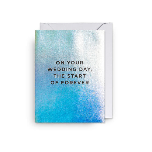 Carte postale -On your wedding day ...