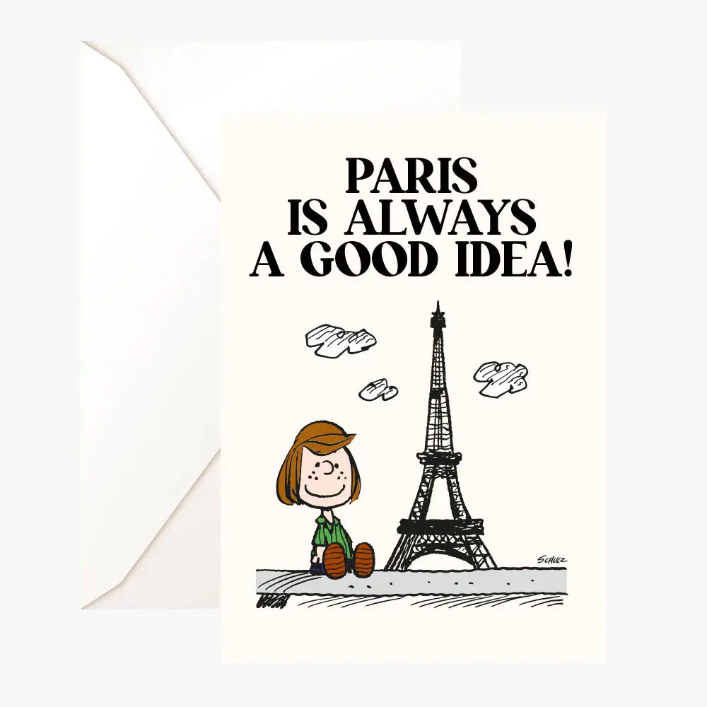 Carte postale SNOOPY - PARIS