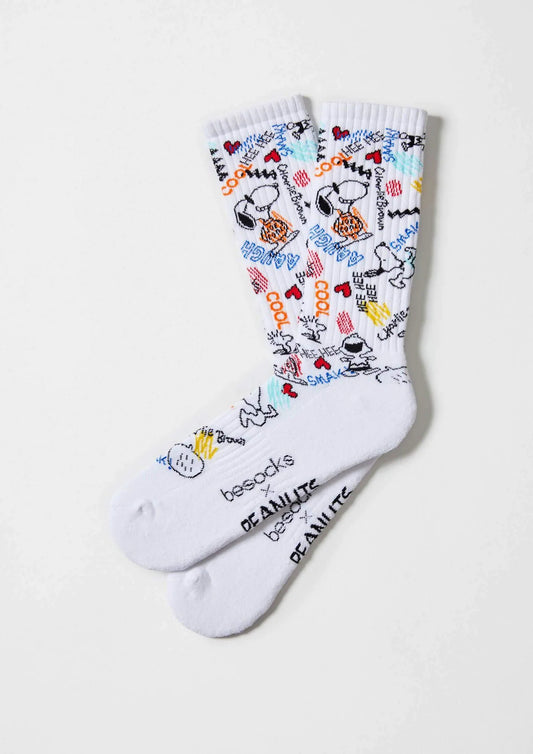 Chaussettes Snoopy URBAN - blanc