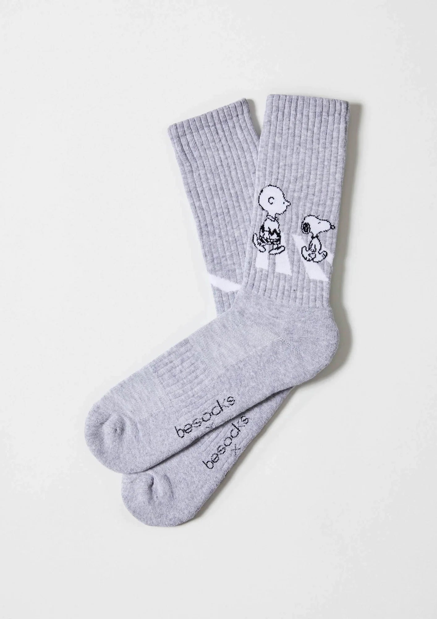 Chaussettes Snoopy WALK - gris clair
