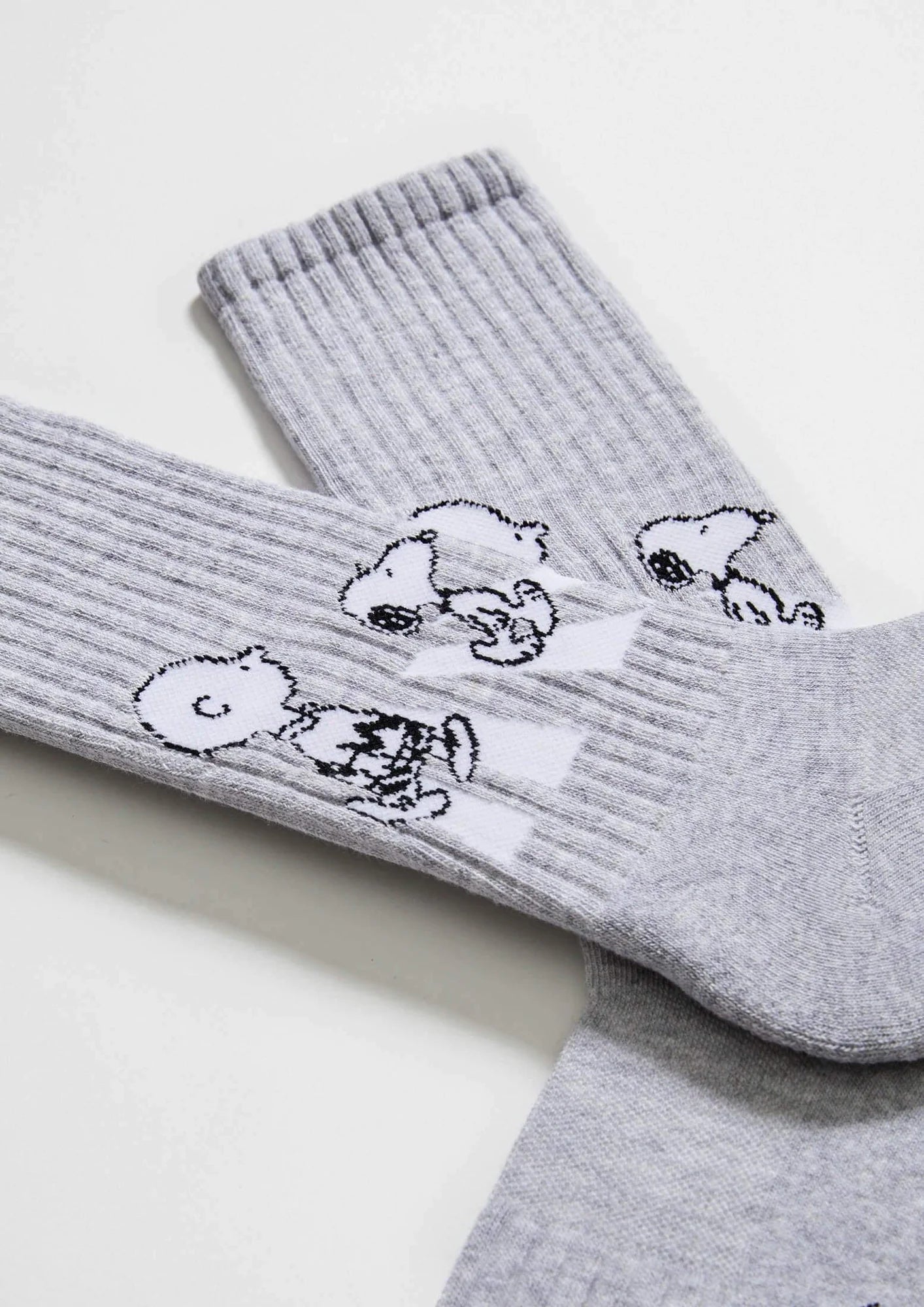 Chaussettes Snoopy WALK - gris clair