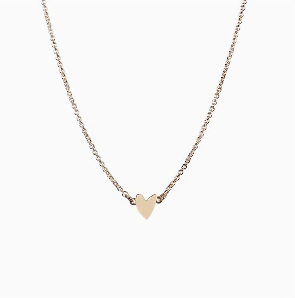 Collier Coeur - doré