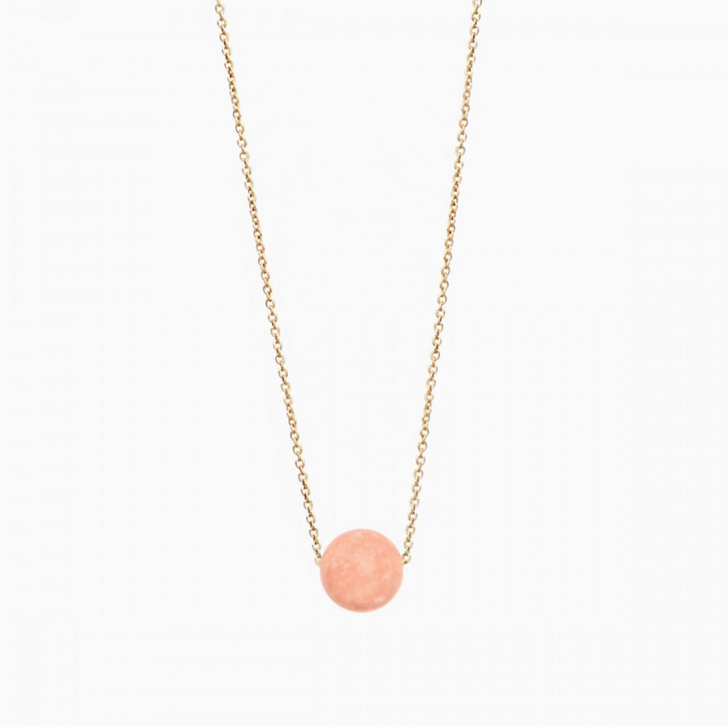 Collier " Inwood" corail