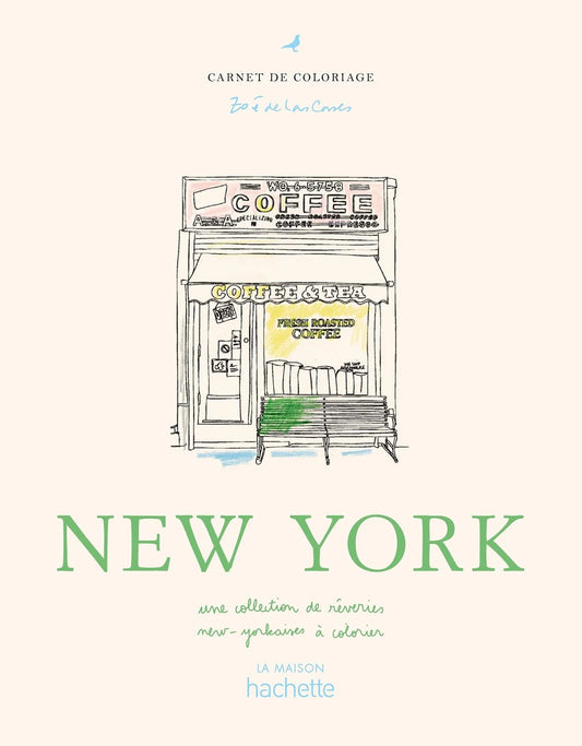 Carnet de coloriage NEW YORK