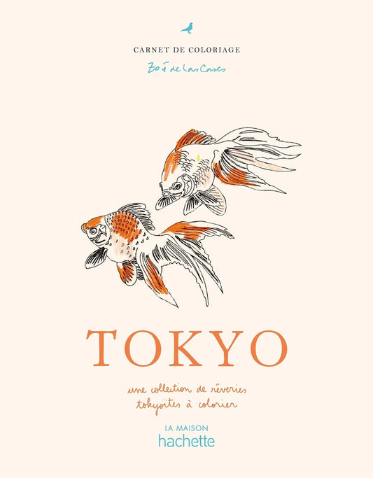 Carnet de coloriage TOKYO