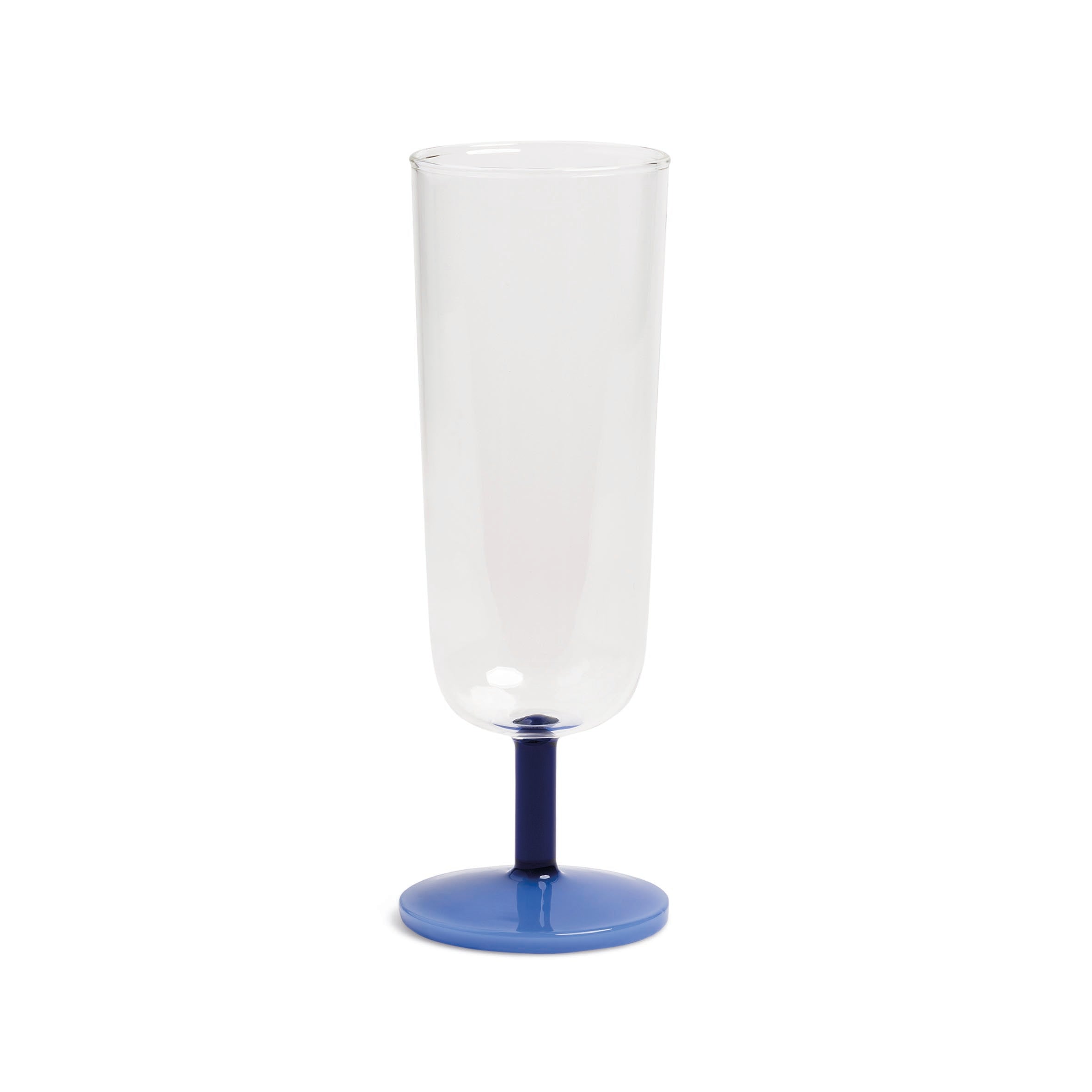 Set de 2 flutes à champagne- bleu