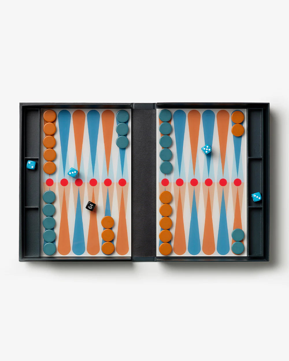 Jeu Backgammon multicolore (Copie)