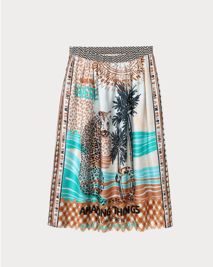 Jupe Vanessa Midi SAFARI
