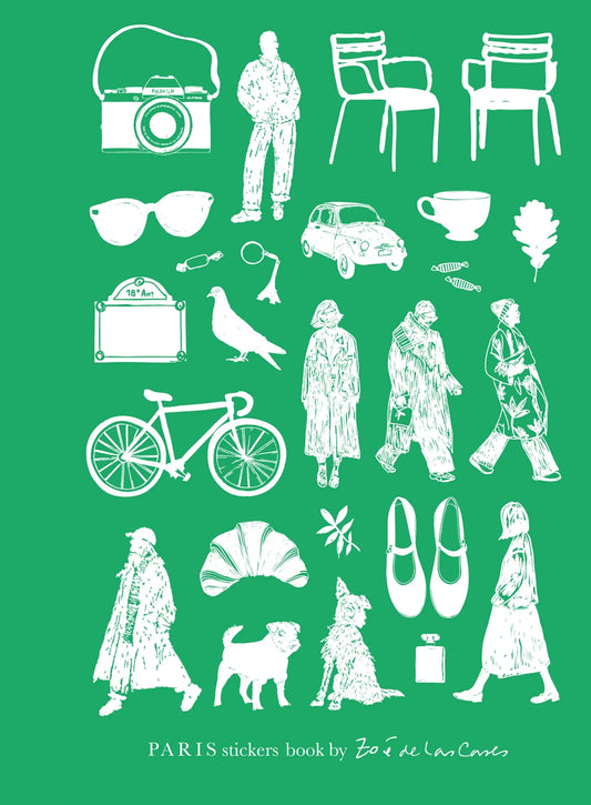 Carnet de stickers - PARIS