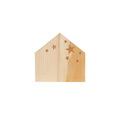 Mini crèche porcelaine et bois