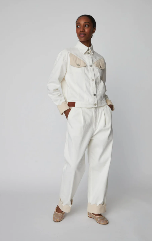 Veste bicolore