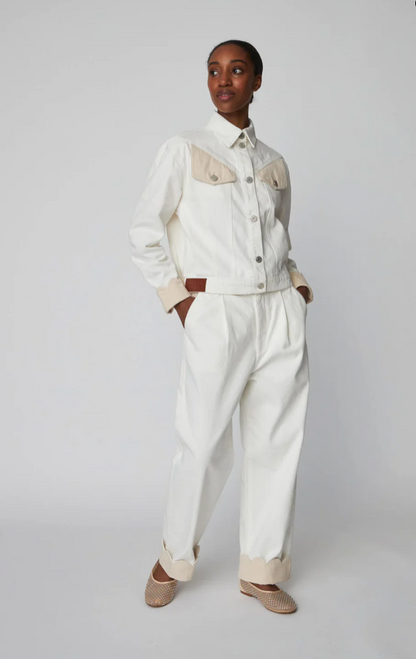 Veste bicolore