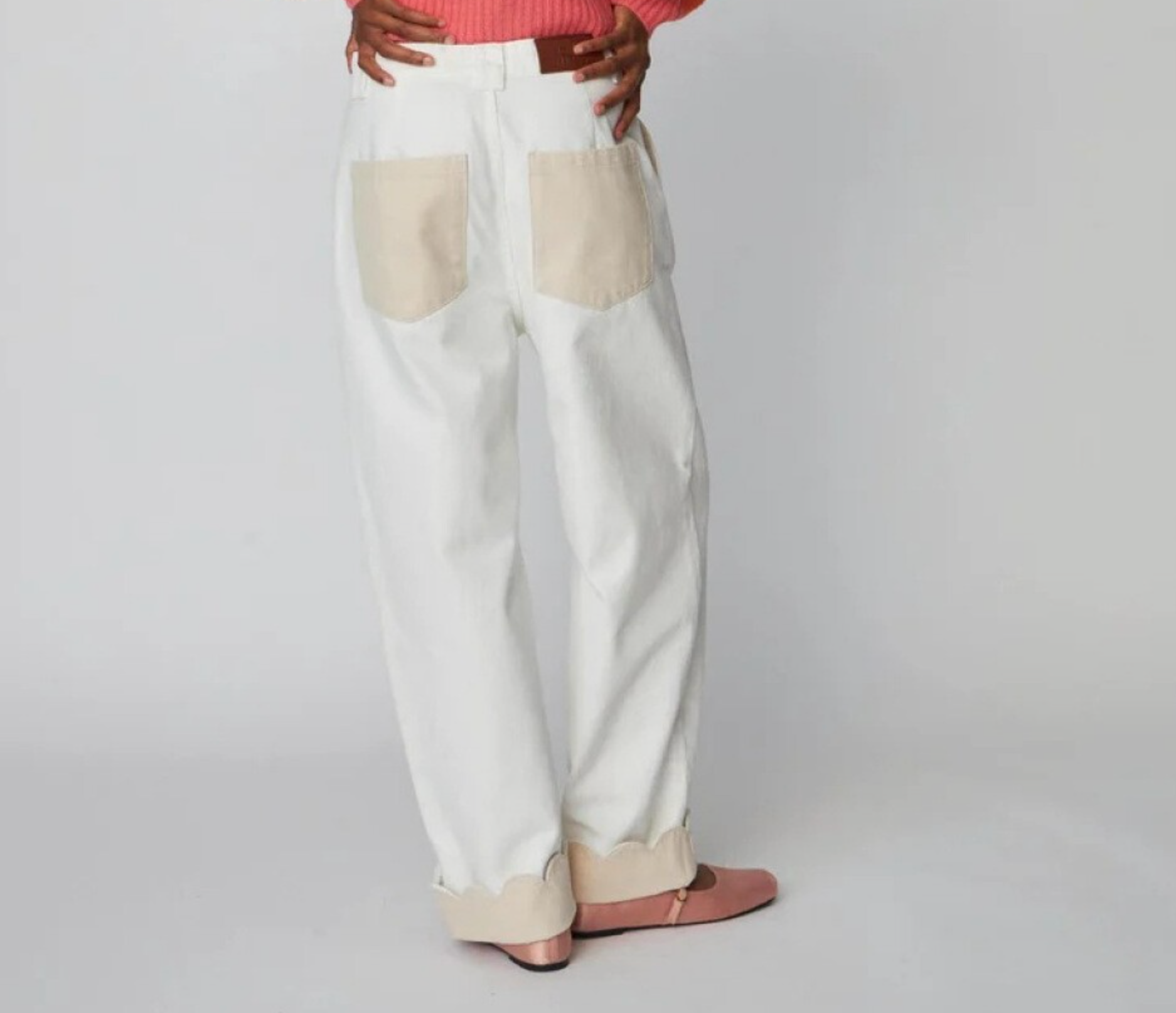 Pantalon bicolore