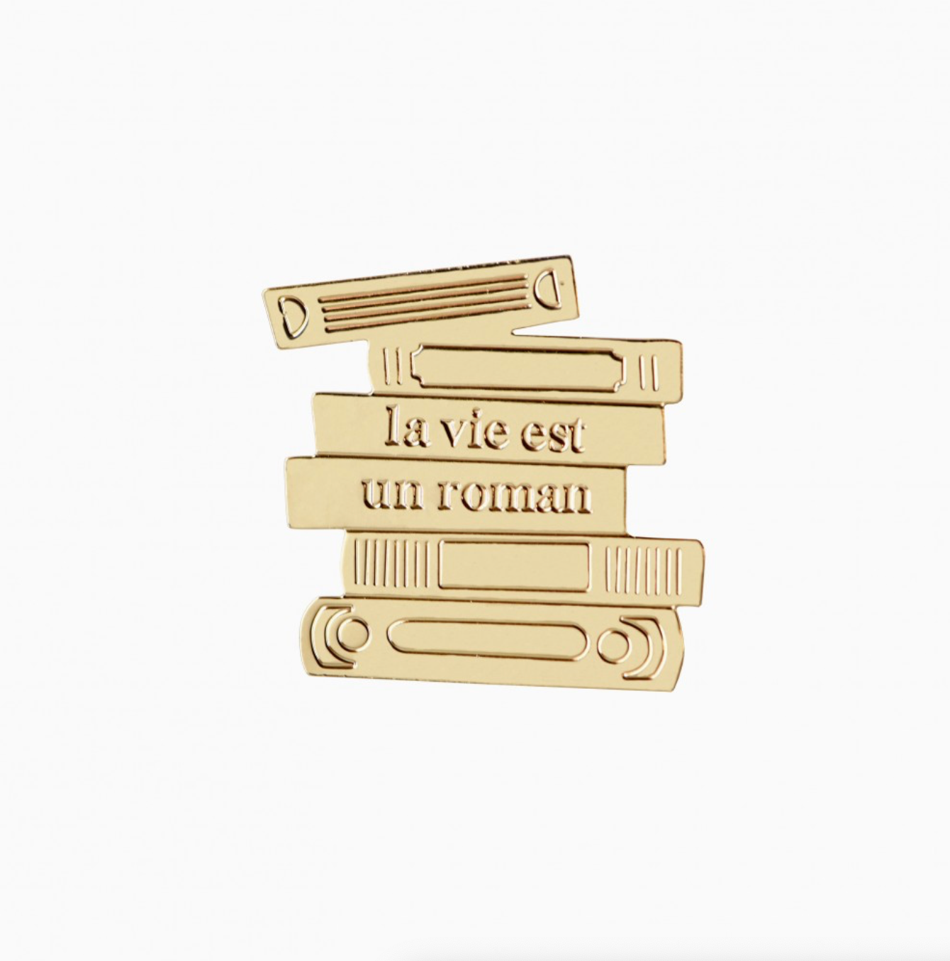 Pin's LA VIE EST UN ROMAN