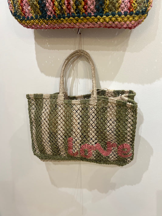 SAC en jute LOVE