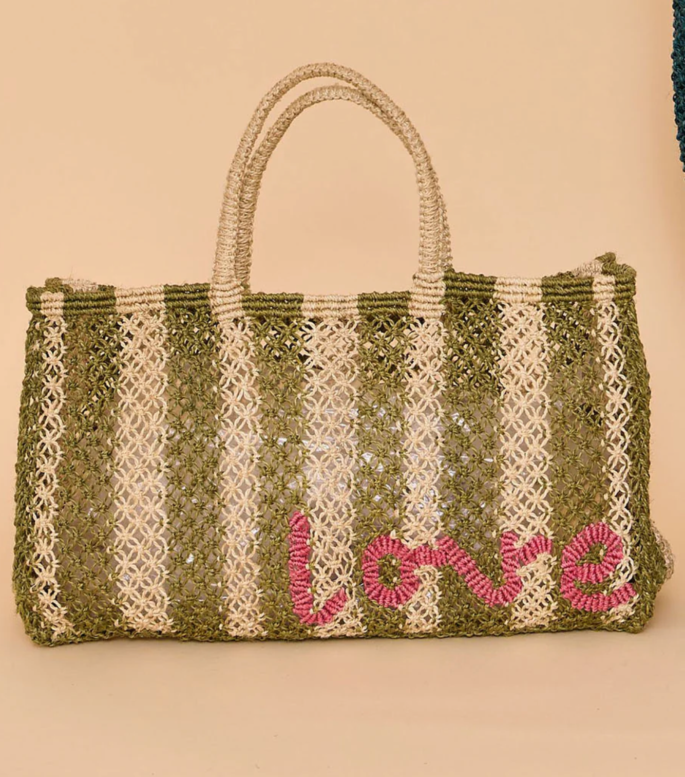 SAC en jute LOVE