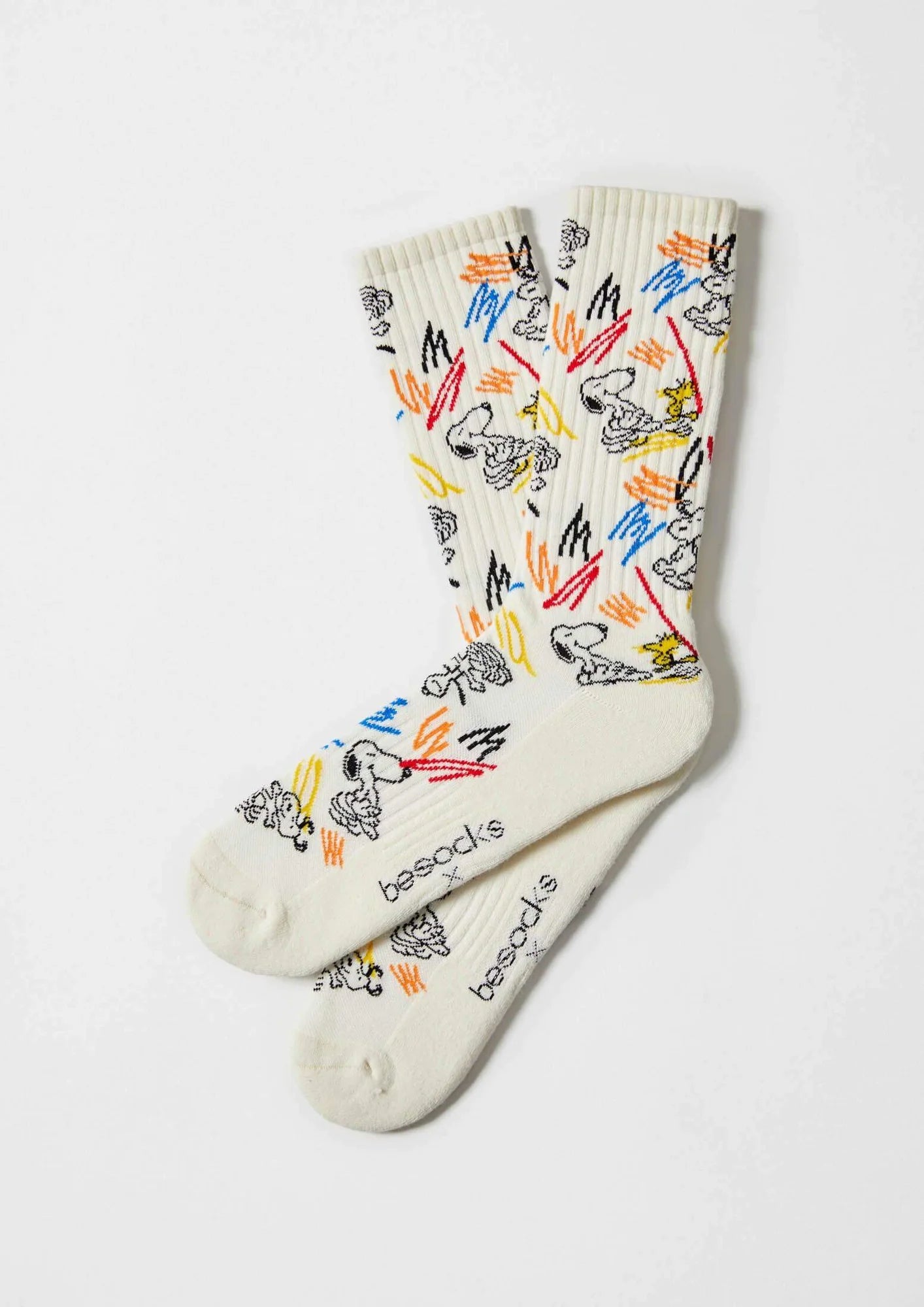 Chaussettes Snoopy PAINT - beige
