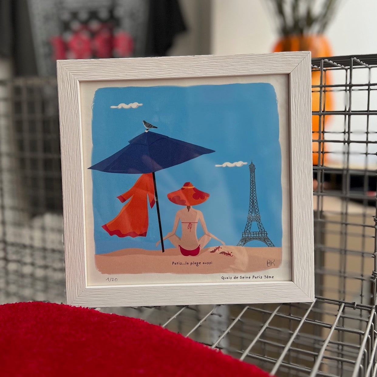 Illustration "Paris Plage"