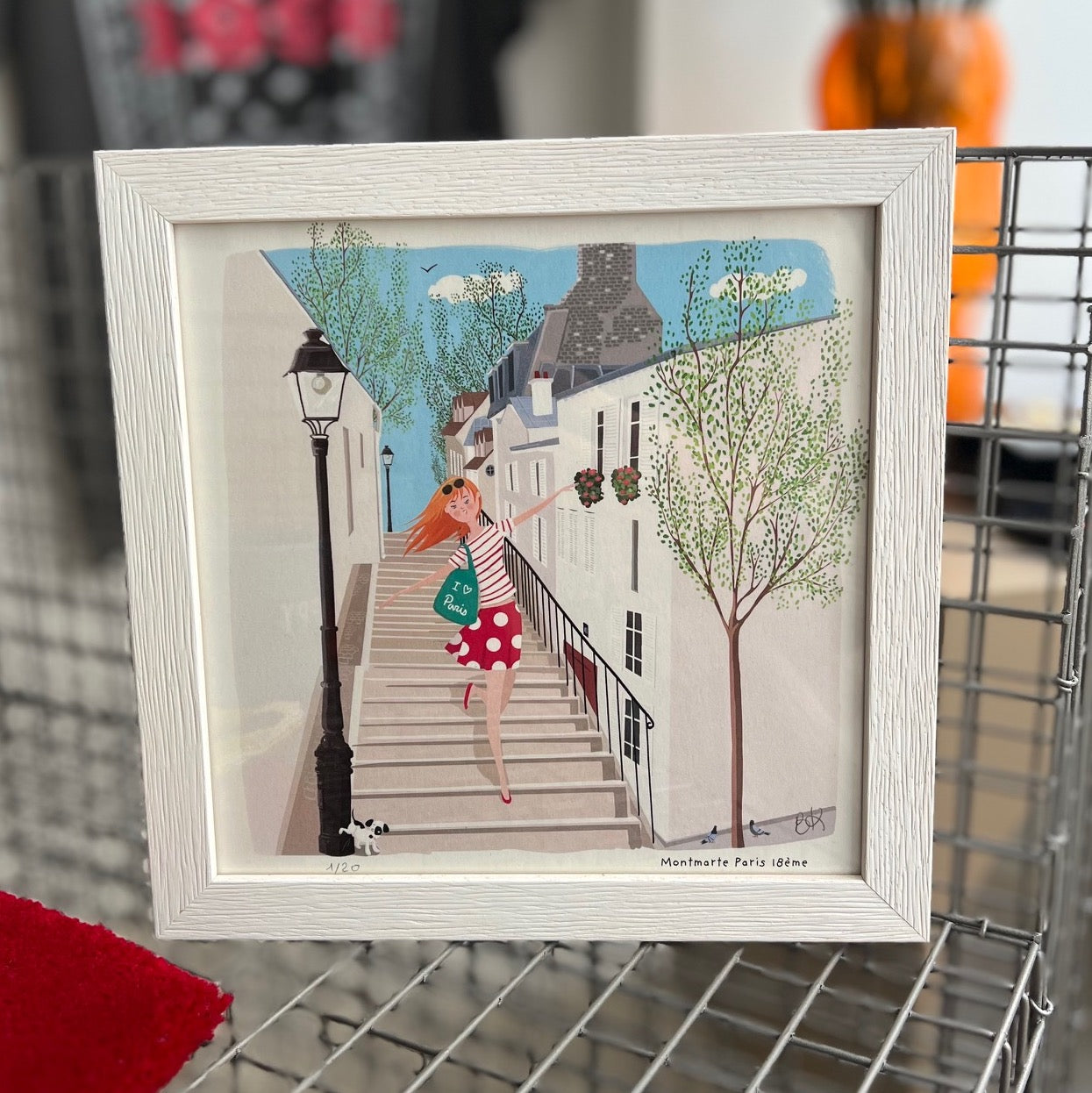 Illustration "Paris Montmartre"