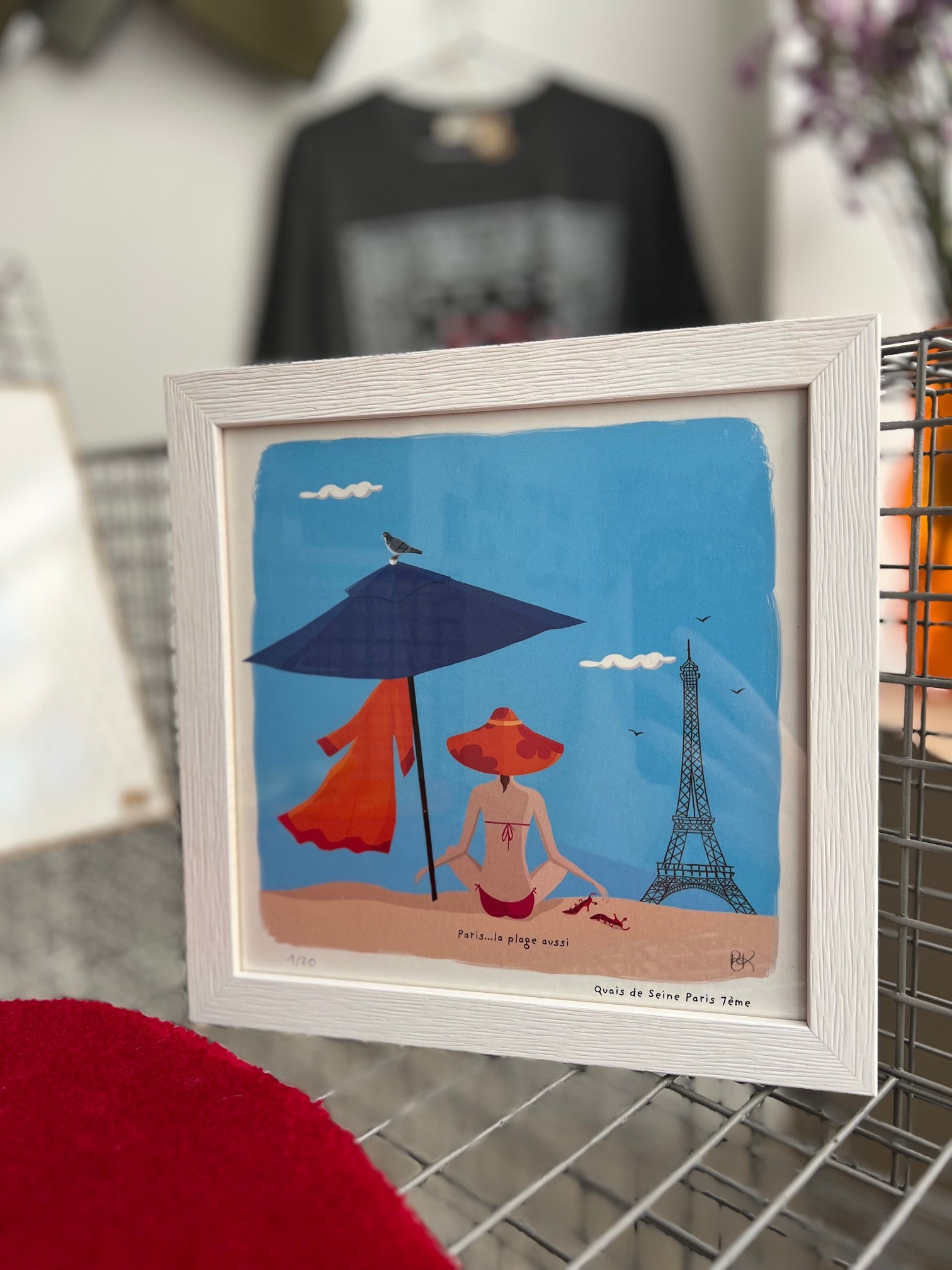 Illustration "Paris Plage"