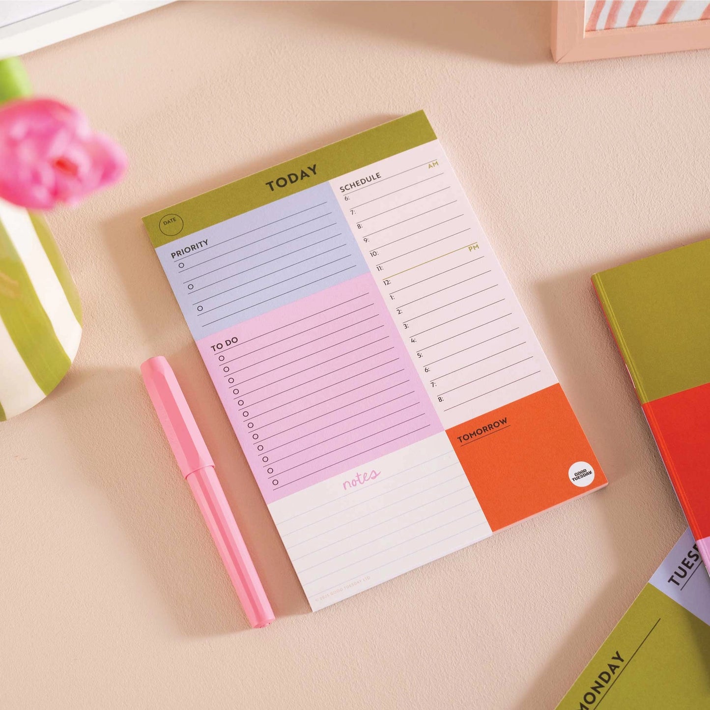 Bloc notes - to do list journalier