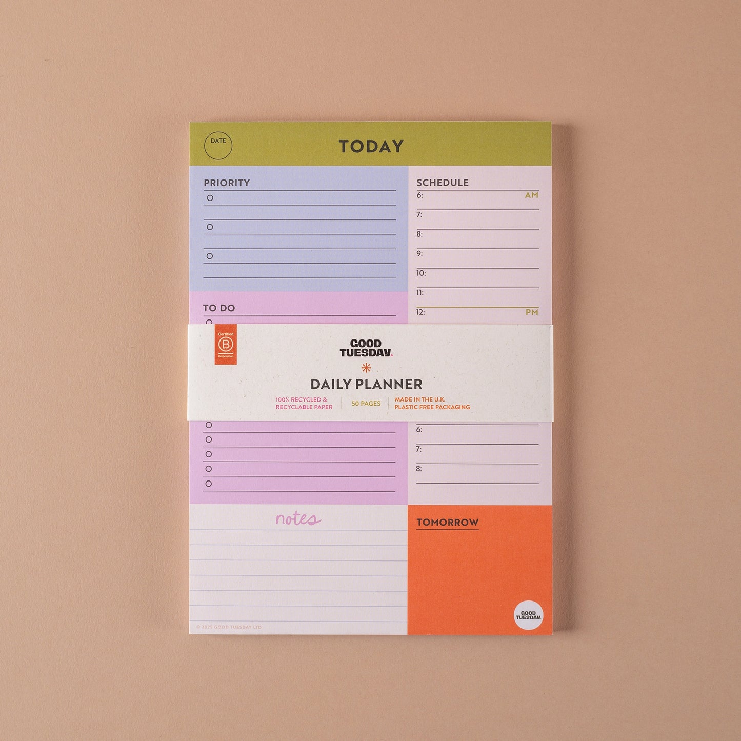 Bloc notes - to do list journalier