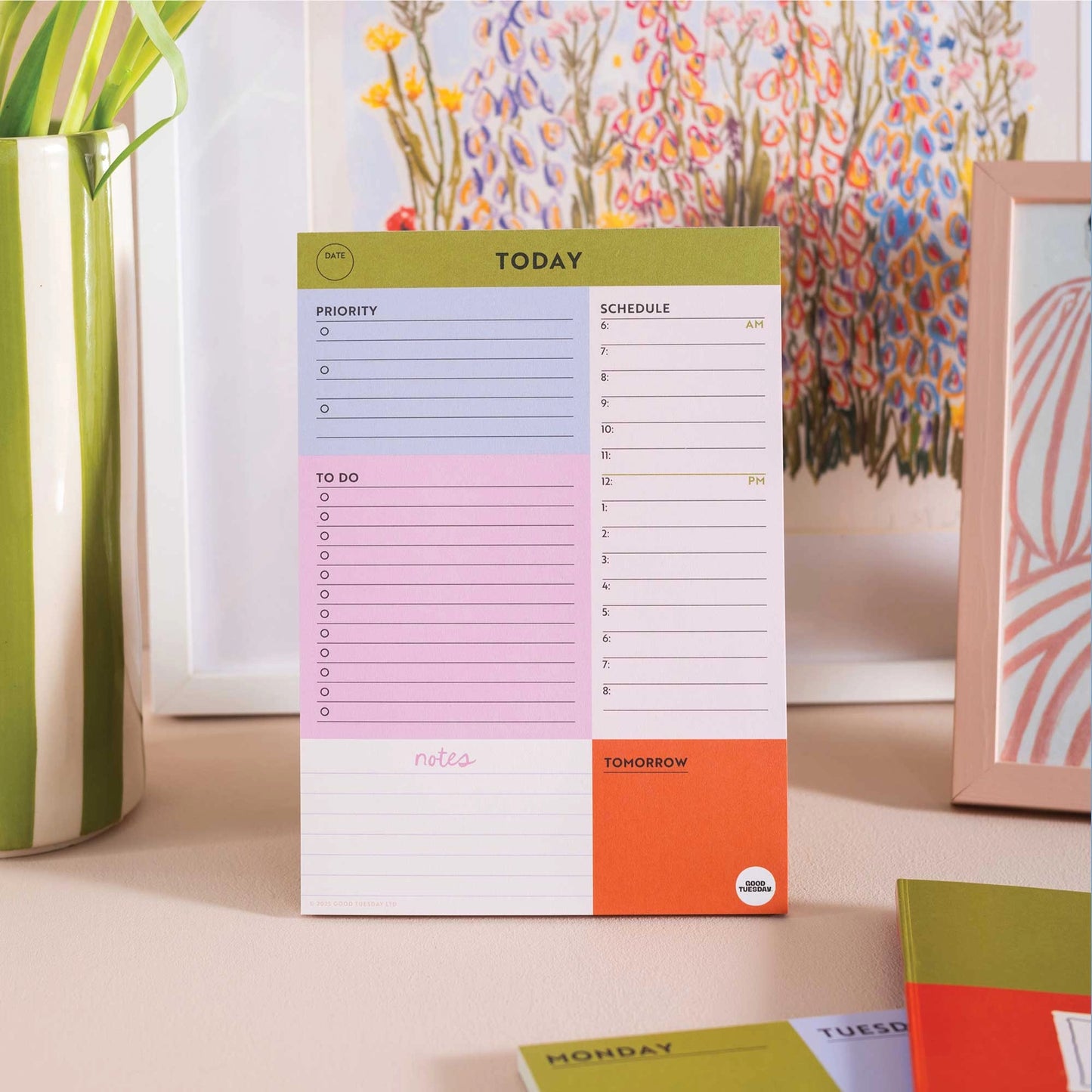 Bloc notes - to do list journalier