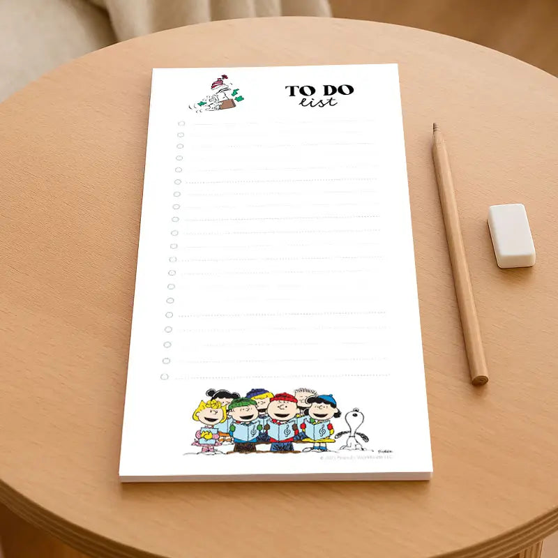 Bloc notes - To do list SNOOPY Xmas