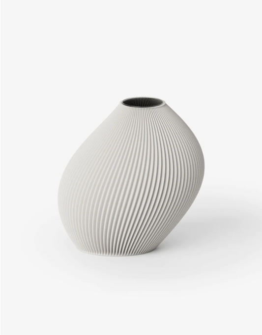 Vase Bent 2- Moonlight beige