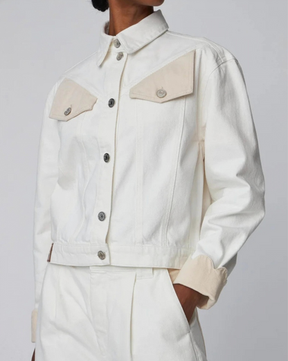 Veste bicolore
